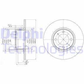 Osta Jarrulevy DELPHI:llä BG2176 edullisesti hintaan 18,28 €