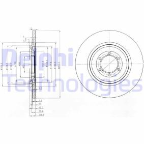 Compre Disco de travão da DELPHI BG2186 a um preço baixo por 14,74 €