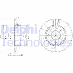 Comprar Disco de freno de DELPHI BG3206 a bajo precio de 22,69 €