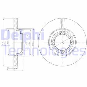 Compre Disco de travão da DELPHI BG3220 a um preço baixo por 62,27 €