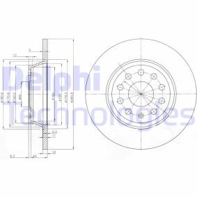 Compre Disco de travão da DELPHI BG3954 a um preço baixo por 45,64 €