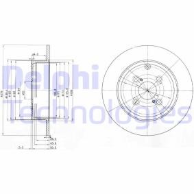 Compre Disco de travão da DELPHI BG3974 a um preço baixo por 30,06 €