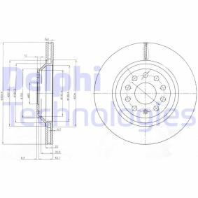 Osta Jarrulevy DELPHI:llä BG3975 edullisesti hintaan 75,20 €
