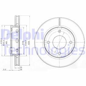 Compre Disco de travão da DELPHI BG3987 a um preço baixo por 33,28 €