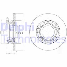 Bremsscheibe BG4008 für FORD
