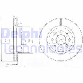 Compre Disco de travão da DELPHI BG4019 a um preço baixo por 31,64 €
