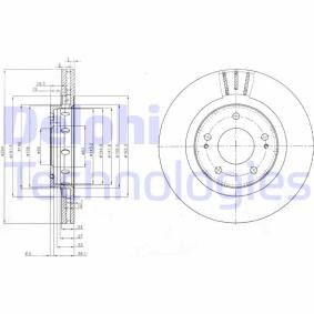 Compre Disco de travão da DELPHI BG4038 a um preço baixo por 33,19 €