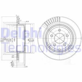 Compre Disco de travão da DELPHI BG4041 a um preço baixo por 40,71 €