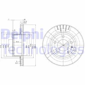Compre Disco de travão da DELPHI BG2212 a um preço baixo por 28,27 €