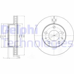 Bremsscheibe von DELPHI BG4060