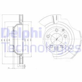 Compre Disco de travão da DELPHI BG4070 a um preço baixo por 78,27 €