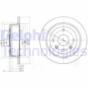 Compre Disco de travão da DELPHI BG4091 a um preço baixo por 36,16 €