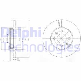 Bremsscheibe BG4096 für Accent V Limousine (HC) für 28,55 CHF