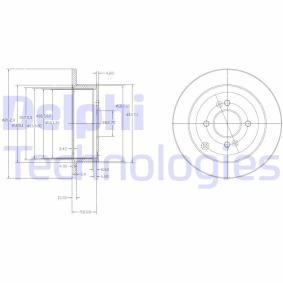 Acquista Disco freno da DELPHI BG4097 a buon mercato per soli 32,34 €