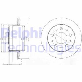 Acquista Disco freno da DELPHI BG4099 a buon mercato per soli 51,17 €