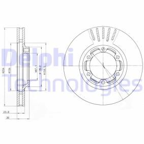 Compre Disco de travão da DELPHI BG4106 a um preço baixo por 20,68 €