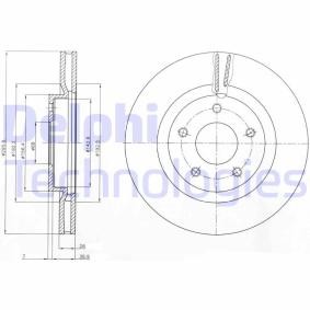 Comprar Disco de freno de DELPHI BG4109 a bajo precio de 32,39 €