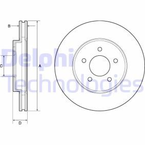 Acquista Disco freno da DELPHI BG4120 a buon mercato per soli 55,71 €