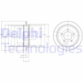 Acquista Disco freno da DELPHI BG4121 a buon mercato per soli 35,71 €