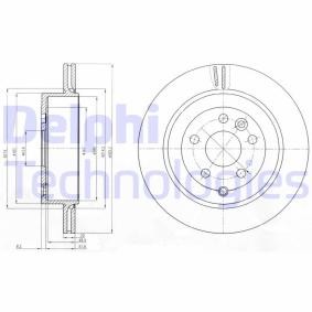 LAND ROVER Bremsscheibe von DELPHI