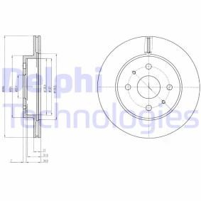 Acquista Disco freno da DELPHI BG4128 a buon mercato per soli 29,14 €