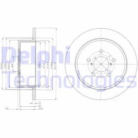 Compre Disco de travão da DELPHI BG4129 a um preço baixo por 40,73 €