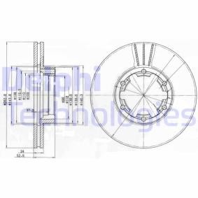 Comprar Disco de freno de DELPHI BG4140 a bajo precio de 23,89 €