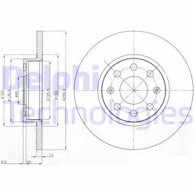 Compre Disco de travão da DELPHI BG4155 a um preço baixo por 29,48 €