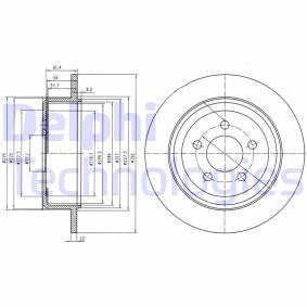 Compre Disco de travão da DELPHI BG4159 a um preço baixo por 38,79 €
