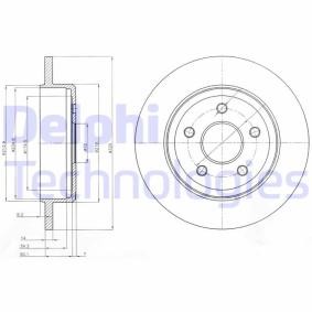 Compre Disco de travão da DELPHI BG4160 a um preço baixo por 45,31 €