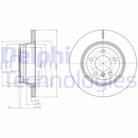 Acquista Disco freno da DELPHI BG4168 a buon mercato per soli 56,83 €