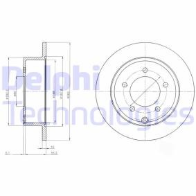 Compre Disco de travão da DELPHI BG4179 a um preço baixo por 34,02 €