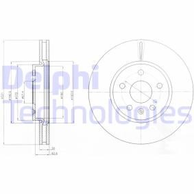 Comprar Disco de freno de DELPHI BG4189 a bajo precio de 110,74 €