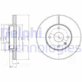 Comprar Disco de freno de DELPHI BG4193 a bajo precio de 43,48 €