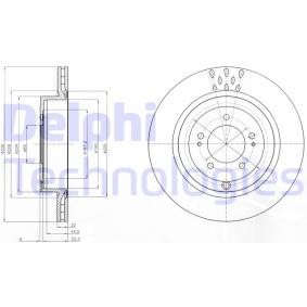 Compre Disco de travão da DELPHI BG4204 a um preço baixo por 150,05 €
