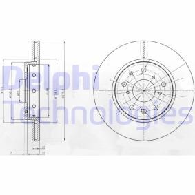Compre Disco de travão da DELPHI BG4208 a um preço baixo por 33,19 €