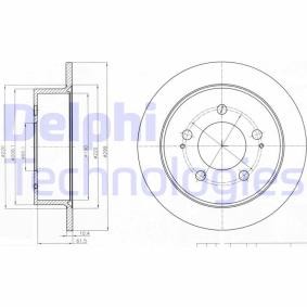 Acquista Disco freno da DELPHI BG4220 a buon mercato per soli 54,26 €