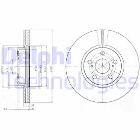 Compre Disco de travão da DELPHI BG4277 a um preço baixo por 33,83 €