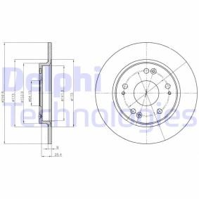Osta Jarrulevy DELPHI:llä BG4280 edullisesti hintaan 32,95 €