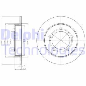 Compre Disco de travão da DELPHI BG4289 a um preço baixo por 33,15 €