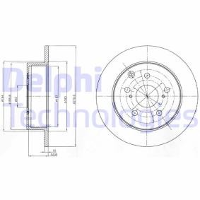 Compre Disco de travão da DELPHI BG4303 a um preço baixo por 37,30 €