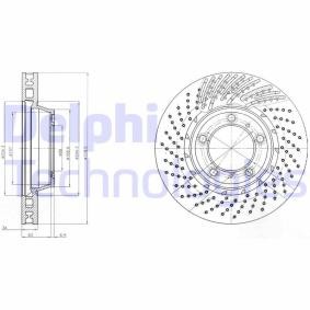 Compre Disco de travão da DELPHI BG9095 a um preço baixo por 109,39 €