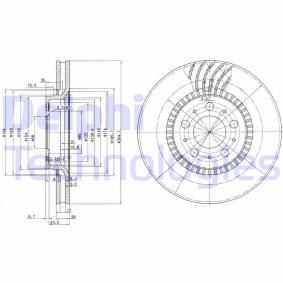Compre Disco de travão da DELPHI BG9514 a um preço baixo por 48,01 €