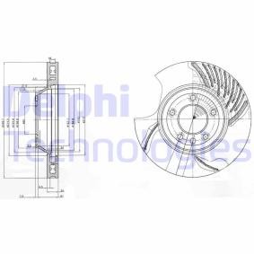 Compre Disco de travão da DELPHI BG9774 a um preço baixo por 96,47 €