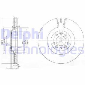 Compre Disco de travão da DELPHI BG9844 a um preço baixo por 53,54 €