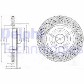Comprar Disco de freno de DELPHI BG9876 a bajo precio de 68,81 €