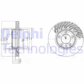 Compre Disco de travão da DELPHI BG9949 a um preço baixo por 84,60 €
