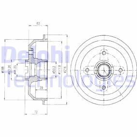 FORD Bremstrommel von DELPHI