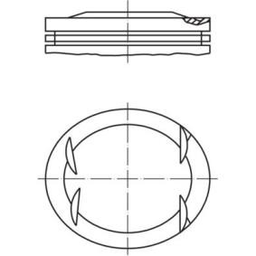 Comprar Pistón de MAHLE ORIGINAL 001 41 02 a bajo precio de 161,89 €
