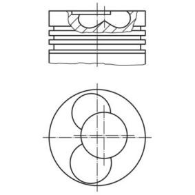 Kjøp Stempel av MAHLE ORIGINAL 030 41 01 til den lave prisen 1279,59 NOK